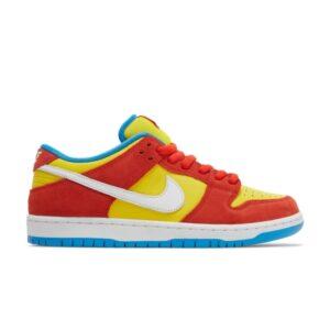 Nike Dunk Low Pro SB Bart Simpson Baskets Habanero Rouge/Blanc/Bleu Hero BQ6817 602