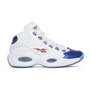Reebok Question Mid Baskets à bout bleu 2022 Noir GX0227