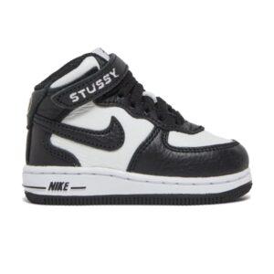 Stussy x Nike Air Force 1 Mid TD Noir Blanc DN4160 002