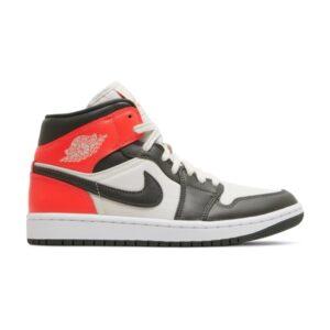 Wmns Air Jordan 1 Mid SE Baskets en papier journal Blanc DQ6078 100