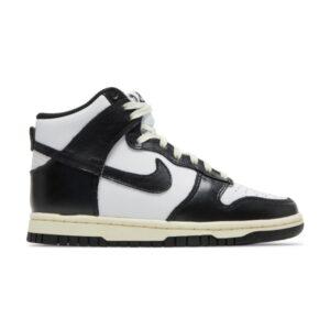 Baskets Wmns Nike Dunk High Vintage Noir Noir/Blanc DQ8581 100