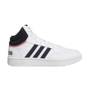 Femme adidas Hoops 3.0 Mid Blanc Rose Tone GW5555