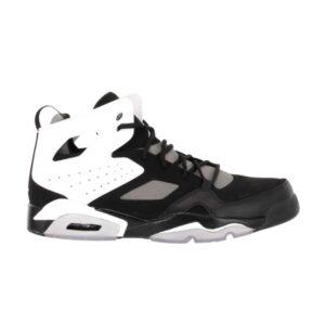 Air Jordan Flightclub 91 Noir Blanc Plat Noir 555475 010