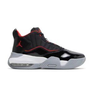 Baskets Air Jordan Stay Loyal GS Bred Noir/Blanc/Gris loup/Rouge Chili DC7230 001