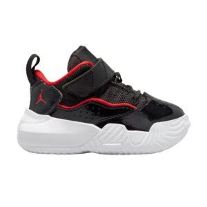 Baskets Air Jordan Stay Loyal TD Bred Noir/Blanc/Gris loup/Rouge Chili DC7231 001