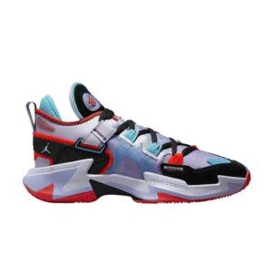 Air Jordan Why Not Zer0.5 PF Baskets pour enfants Teinte améthyste/Noir/Bleu chlore/Cramoisi brillant DC3638 500