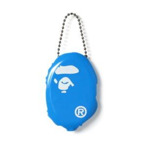 BAPE Ape Head Porte-monnaie Bleu Bleu 530525