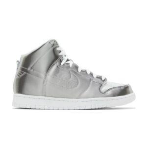 Baskets CLOT x Nike Dunk High Flux Blanc/Argent DH4444 900