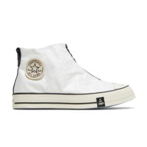 Joshua Vides x Converse Chuck 70 Baskets montantes fabriquées en studio Blanc A00711C