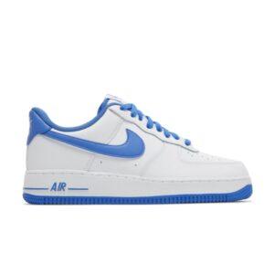 Nike Air Force 1 '07 Blanc Moyen Bleu DH7561 104