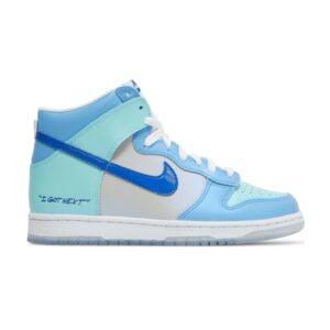 Nike Dunk High GS I Got Next Copa/Game Royal/Bleu université/Blanc/Gris brouillard/Noir DV2206 400