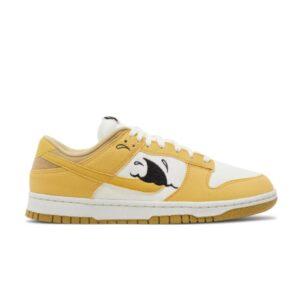 Nike Dunk Low Sun Club Baskets Voile/Or sablé/Herbe de blé DV1681 100
