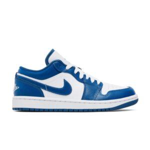 Baskets Wmns Air Jordan 1 Low Marina Bleu DC0774 114