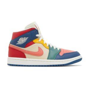 Wmns Air Jordan 1 Mid SE Baskets multicolores DN3738 400