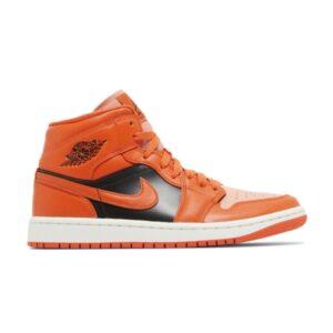 Femme Air Jordan 1 Mid SE Rush Orange DM3381 600