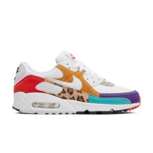 Femmes Nike Air Max 90 Safari Mix Baskets DH5075 100