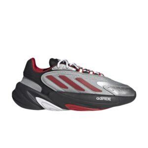 adidas Ozelia J Baskets Métalliques Argent Écarlate Blanc GX3625