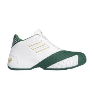adidas T-Mac 1 Blanc Team Vert Foncé Baskets FW3663