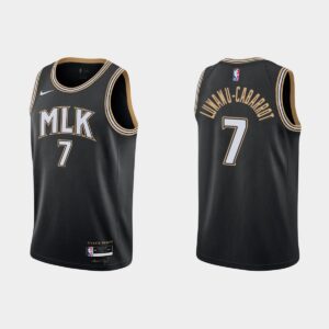 Atlanta Hawks # 7 Timothe Luwawu-Cabarrot City Maillot de basket-ball noir 536489