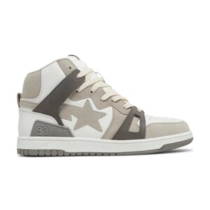 Baskets BAPE Bape Sta 93 HI Gris 1I20191011 GRY