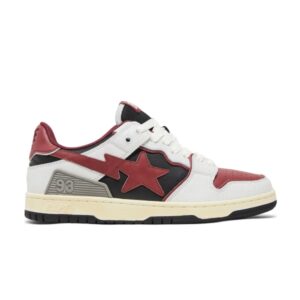 BAPE Sk8 Sta #4 Baskets rouges 1I20191021