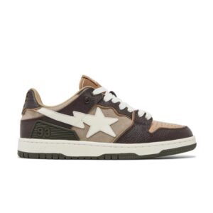 Baskets BAPE Sk8 Sta Beige 1H80191013 BEI