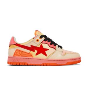 BAPE Sk8 Sta M1 Baskets Orange 1I30191003 ORG