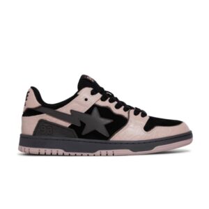 Baskets BAPE Sk8 Sta rose noir 1H80191016