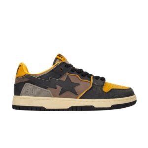 BAPE Sk8 Sta Baskets Jaunes 1I20191022