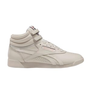 Cardi B x Reebok Freestyle High Moonstone Boulder Gris Baskets Blanc GX7174
