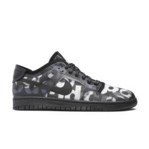 Comme des Garçons x Wmns Nike Dunk Low Monogram Print Sneakers Noir CZ2675 001