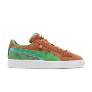 Minecraft x Puma Suede Jr Grass Block Baskets 384485 01