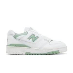 New Balance 550 Blanc Menthe Vert Baskets BB550FS1