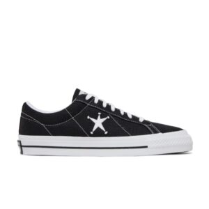 Stussy x Converse One Star Low Baskets noires Noir 173120C