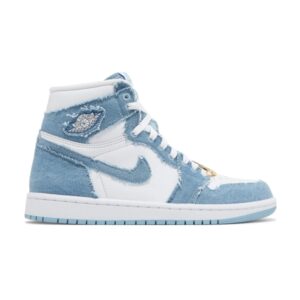 Femmes Air Jordan 1 Retro High OG Denim Baskets DM9036 104