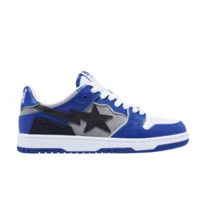 Baskets Wmns BAPE Sk8 Sta #1 Bleu Marine 1I80291010 BLU