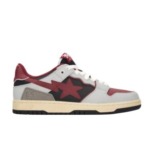 Baskets Wmns BAPE Sk8 Sta #4 Rouge Bleu 1I20291020