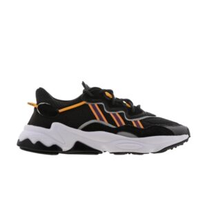 Baskets Wmns adidas Ozweego Noir Orange Noir EE7013