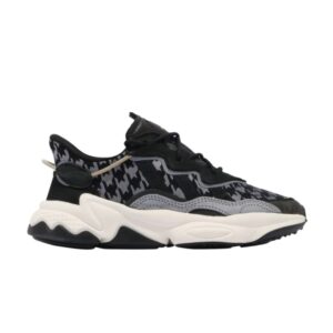 Baskets Wmns adidas Ozweego Herringbone Weave – Noir Noir FV9757