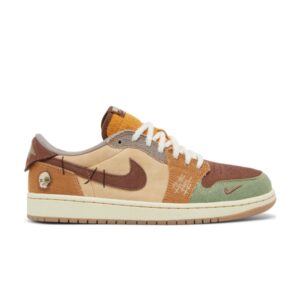Zion Williamson x Air Jordan 1 Retro Low OG Voodoo Baskets Blanc DZ7292 200
