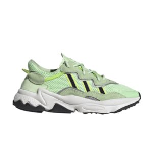 adidas Ozweego J Glow Vert Baskets Blanc EF9475