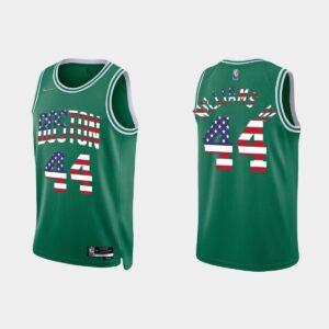 Maillot de basket-ball Boston Celtics #44 Robert Williams III Icon Green Jersey gris 2022 Memorial Day 565623