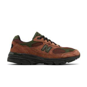 Aimé Leon Dore x New Balance 993 Made in USA Baskets Beef & Broccoli Crème MR993ALD