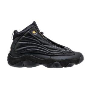 Air Jordan Pro Strong Noir Métallisé Or Marron 407285 010