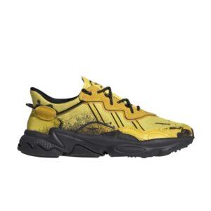 Baskets Angel Chen x adidas Ozweego Noir Équipement Jaune Jaune FX1944