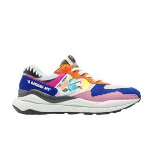 Baskets BAPE x New Balance 57/40 multicolore noir M5740BPE
