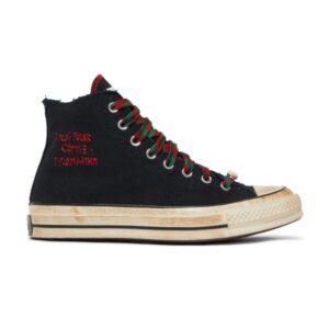 Baskets Barriers x Converse Chuck 70 High The North Star Rouge A01786C