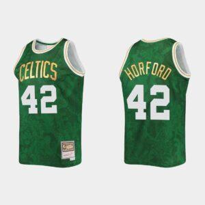 Boston Celtics # 42 Al Horford Kelly Vert Nouvel An lunaire HWC Limited Jersey Maillot de basket-ball Noir 563042