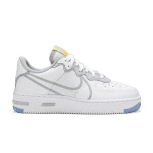 Nike Air Force 1 React Smoke Gris Or Vert CT1020 100