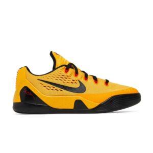 Nike Kobe 9 EM GS Bruce Lee Baskets Blanc 653593 700